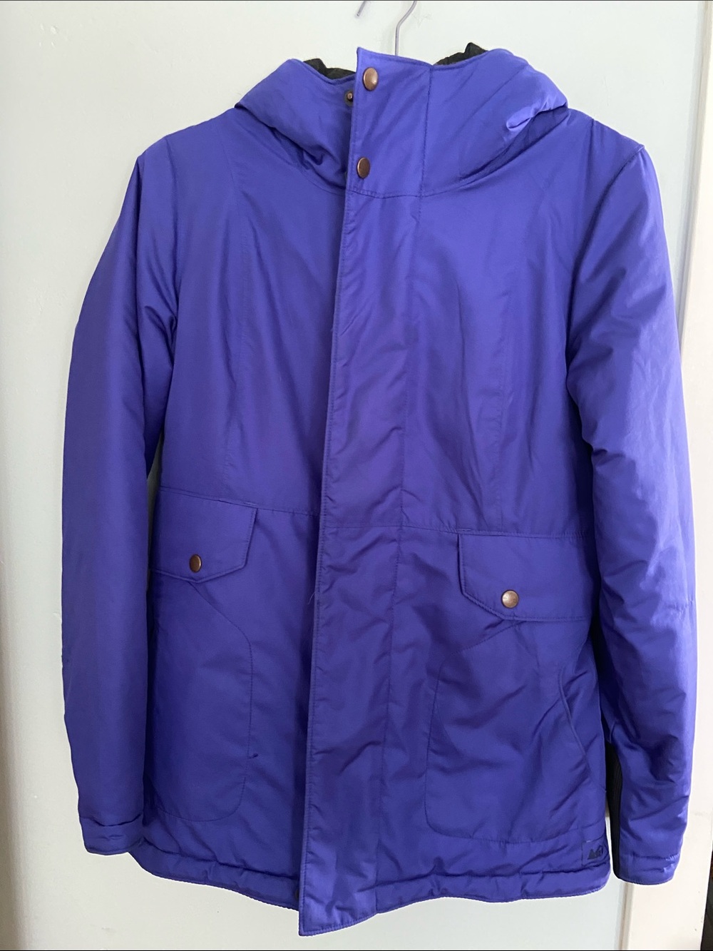 REI Hooded Puffer Jacket in Blue Size XS